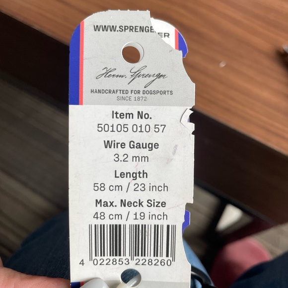 Herm Sprenger Collar Large - Picture 2 of 4